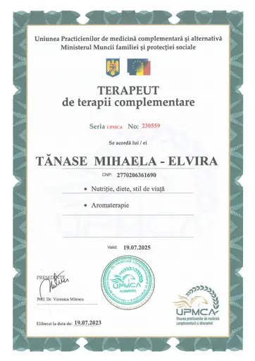 Terapeut în Terapii Complementare