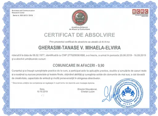 Certificat Profesional (2)